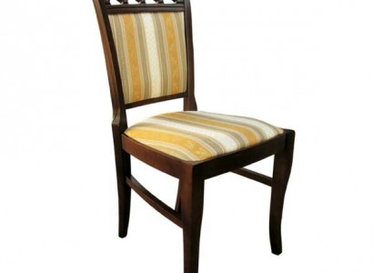 Set 2x Sessel Stuhl Design Holz Stoff Stühle Polster Gastro Esszimmer Textil